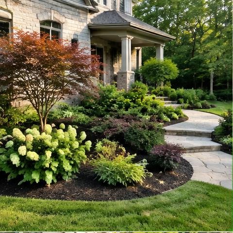 Example of landscape design