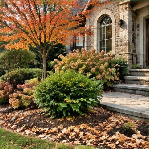 Example of seasonal cleanup