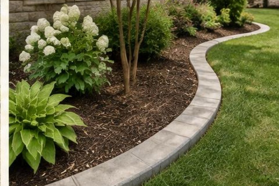 Example of custom concrete work