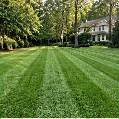Example of lawn care
