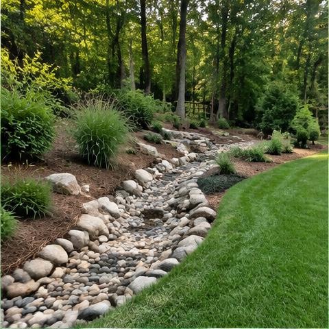 Example of drainage solutions